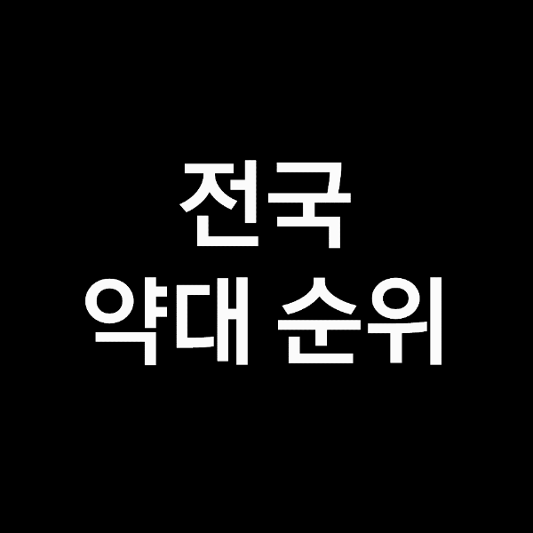 약대 순위, 약학대학 순위 (2023년, 2024년)