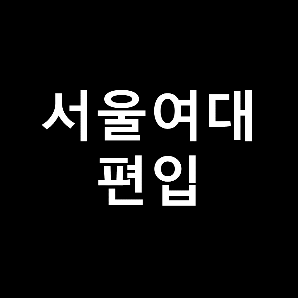 서울여대 편입 요강 경쟁률 기출문제 커트라인 | 영어, 2023, 2024