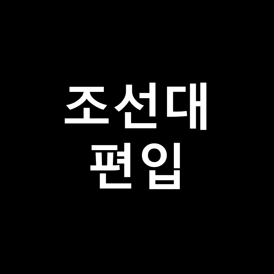 조선대 편입 요강 경쟁률 기출문제 커트라인 | 토익, 2023, 2024