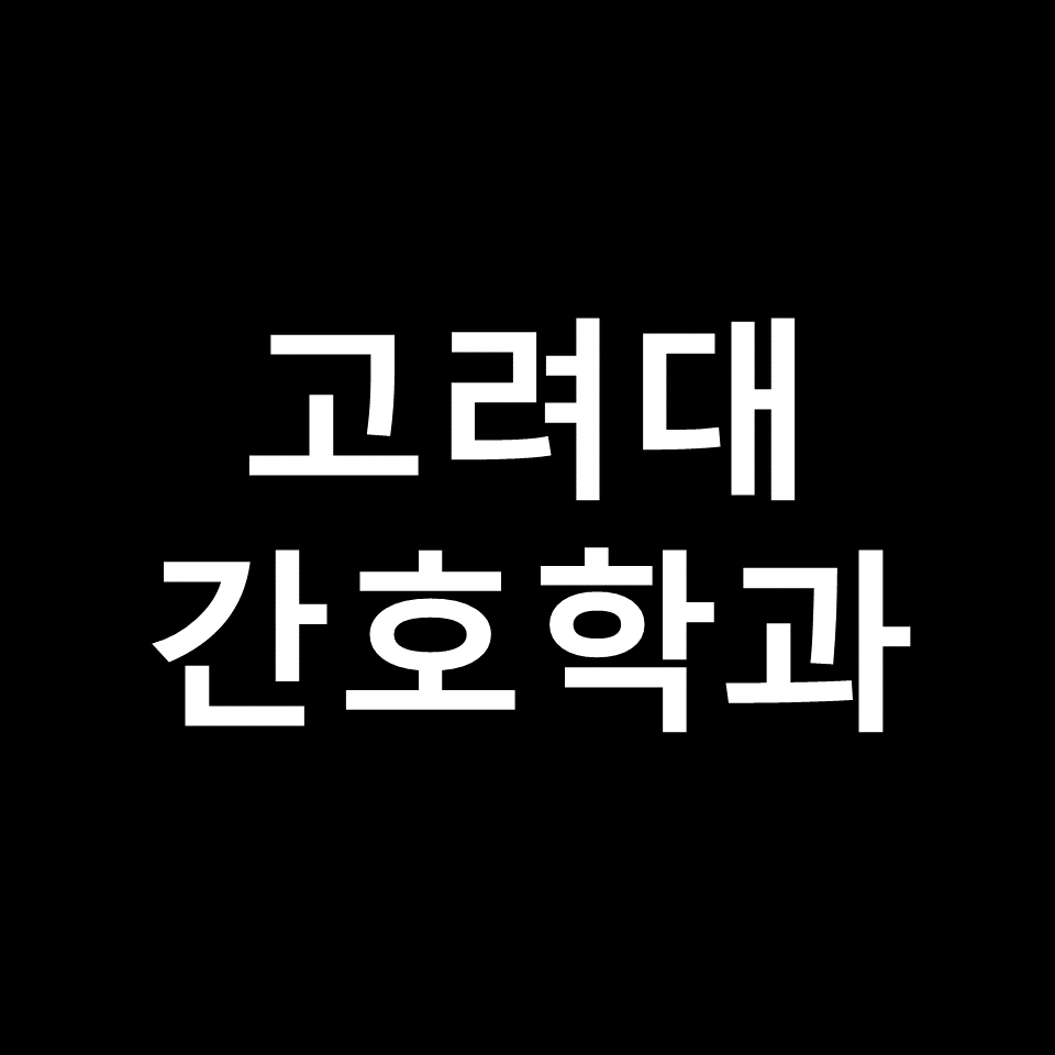 고려대 간호학과 수시 정시 논술 편입 등급 | 학종, 입결, 2024, 2025