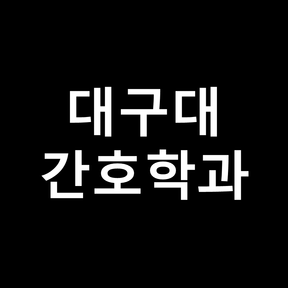 대구대 간호학과 수시 정시 논술 편입 등급 | 학종, 입결, 2024, 2025
