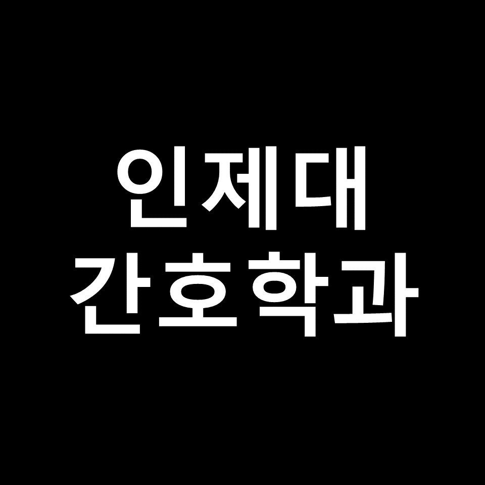 인제대 간호학과 수시 정시 논술 편입 등급 | 학종, 입결, 2024, 2025