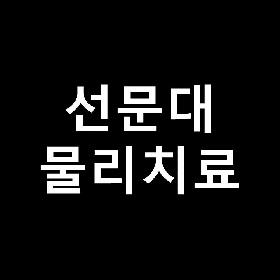 선문대 물리치료학과 수시 정시 논술 편입 등급 입결 | 2024, 2025