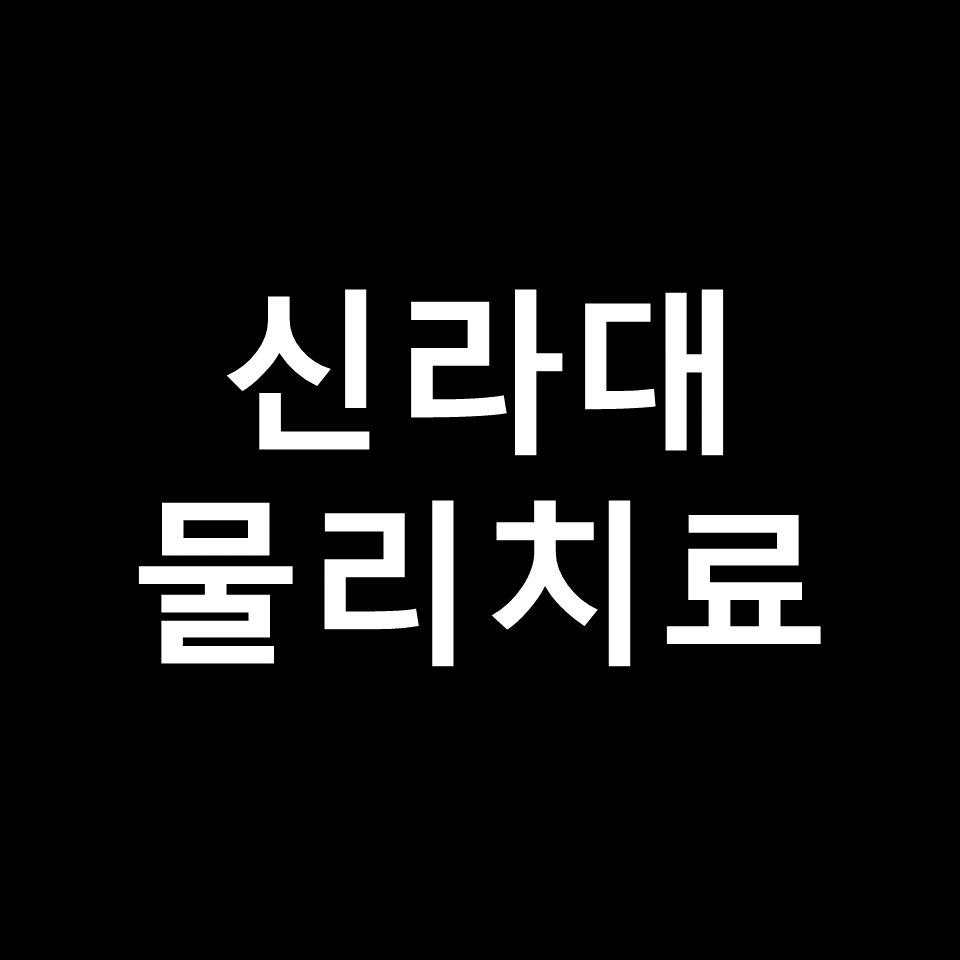 신라대 물리치료학과 수시 정시 논술 편입 등급 입결 | 2024, 2025