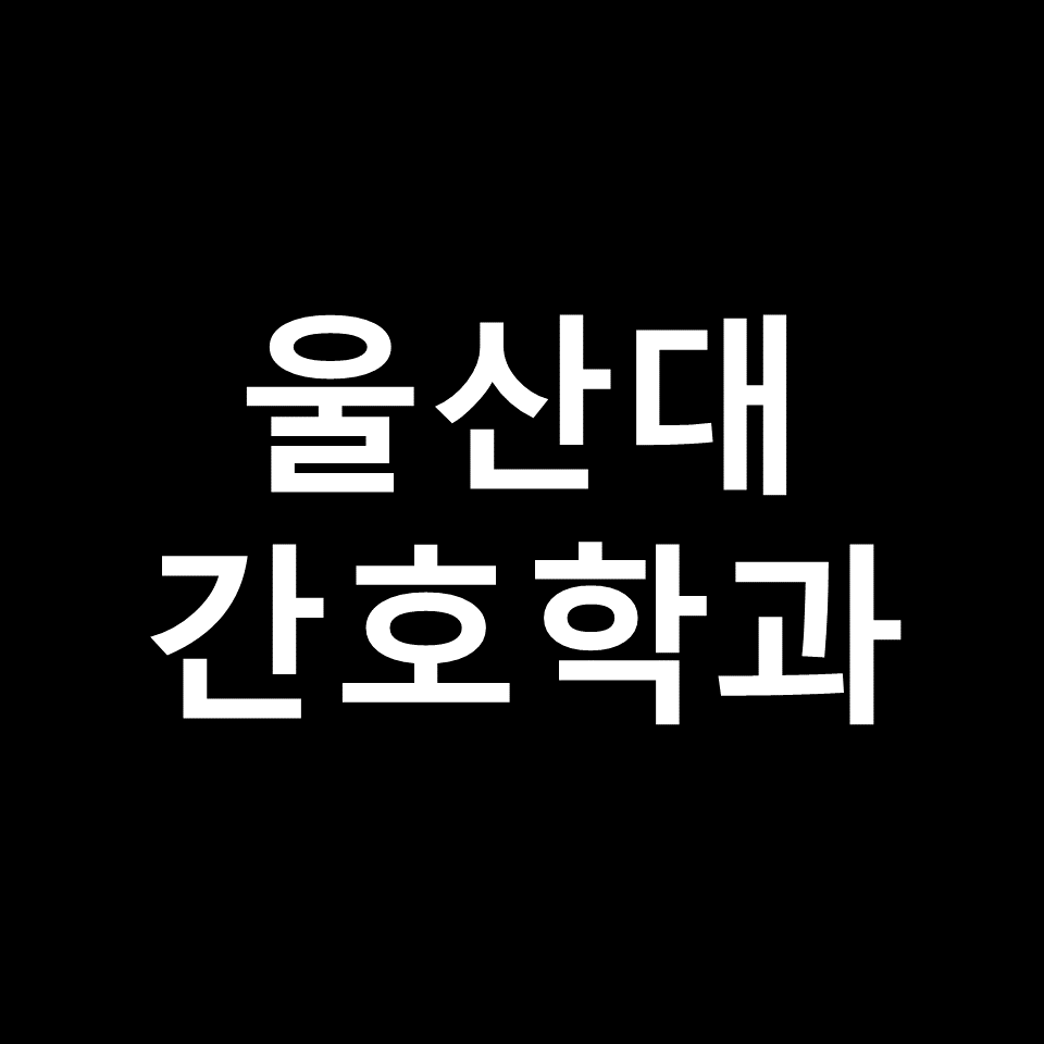 울산대 간호학과 수시 정시 논술 편입 등급 | 입결, 학종, 2024, 2025