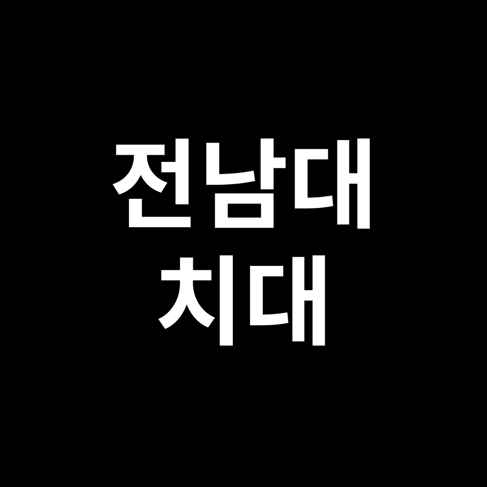 전남대 치대 치의예과 수시 정시 등급 편입 논술 입결 | 2024-2025